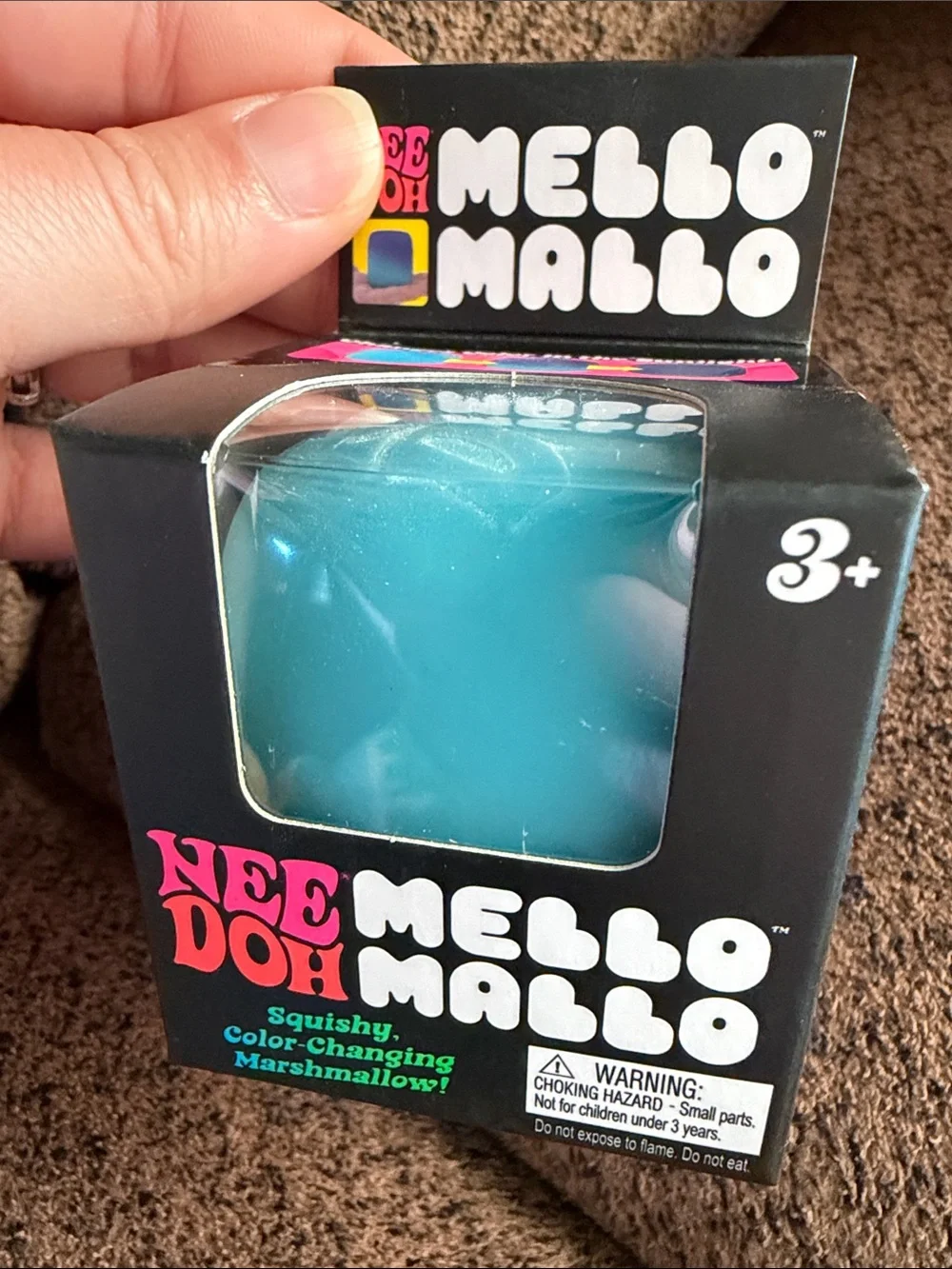 Schylling- Needoh- BLUE Mello Mallo- AUTHENTIC